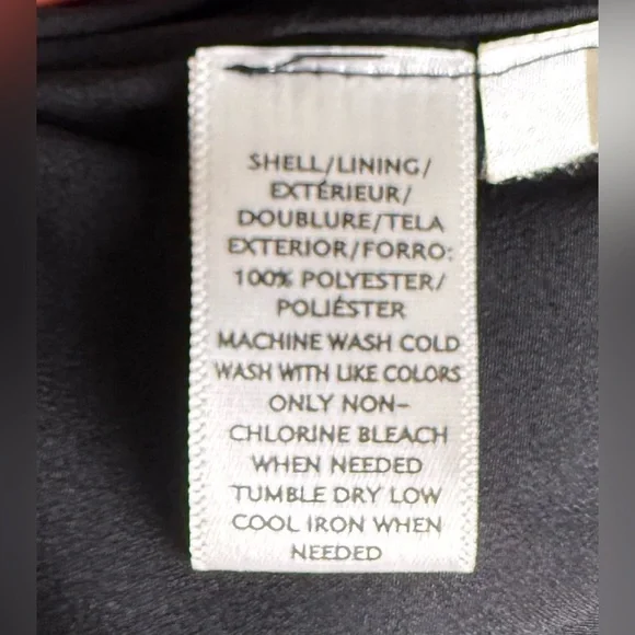 Ann Taylor Loft Long Sleeve Bird Print Dress in Black & Pastels Size 00P - Picture 8 of 9